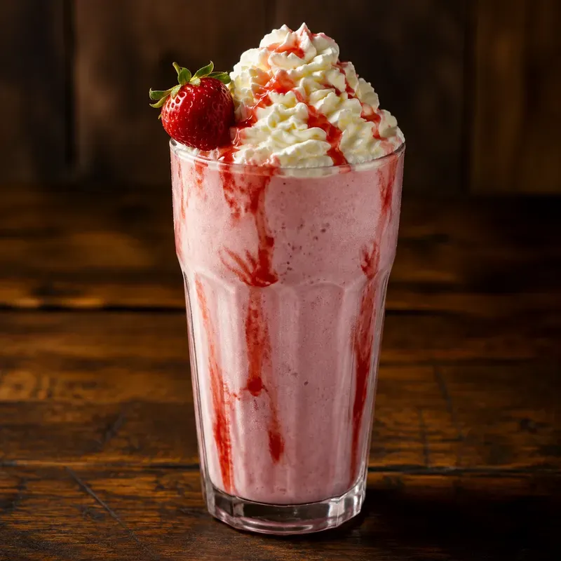 Milkshake de Morango