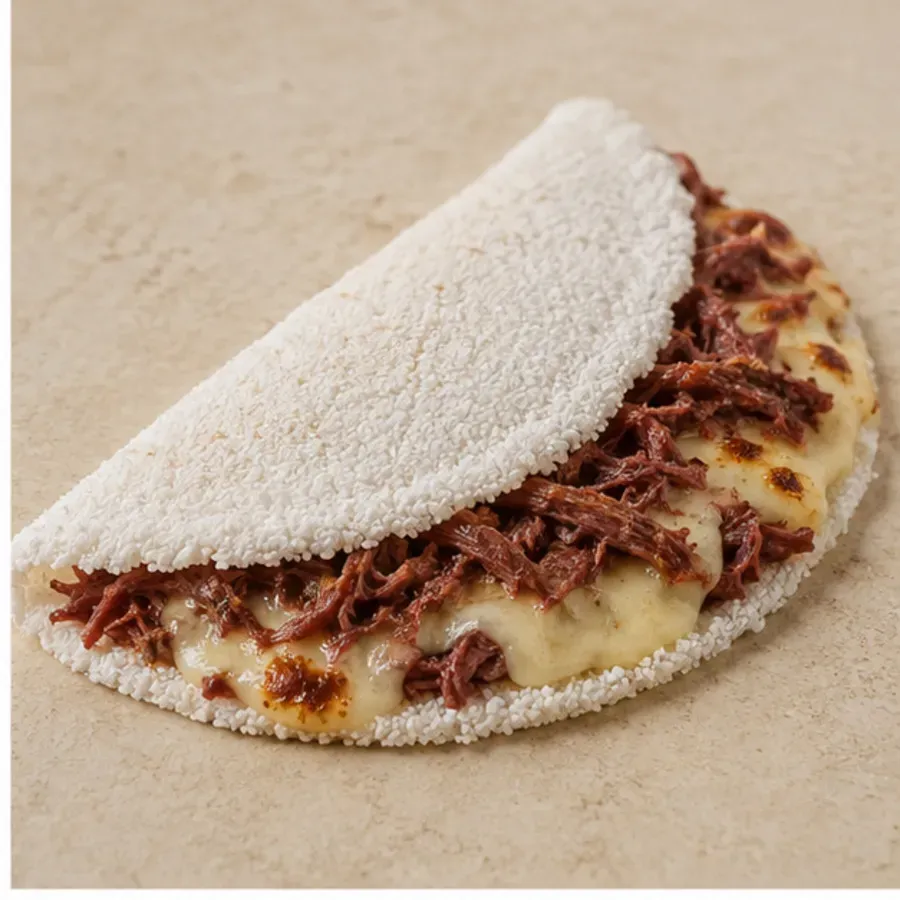 Tapioca de Carne Seca