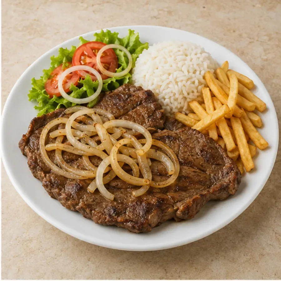 Bife Acebolado