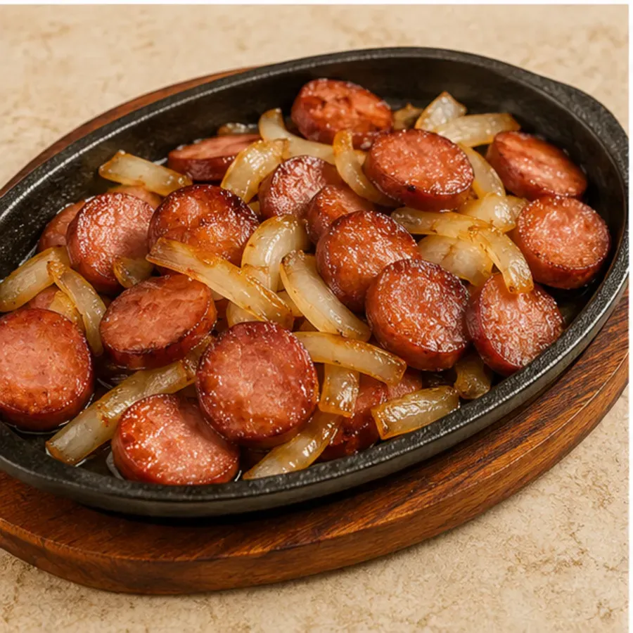 Calabresa Acebolada